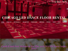Tablet Screenshot of leddancefloor.net